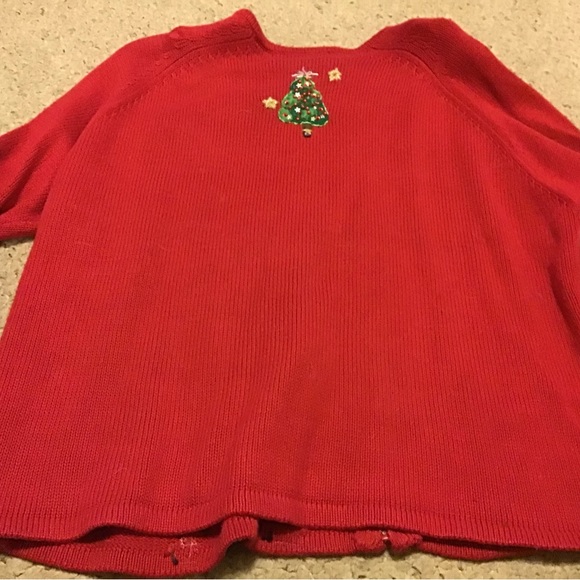 TIARA INTERNATIONAL VINTAGE 2003 CHRISTMAS SWEATER SZ SL ORIG OWNER 2003 EUC - Picture 4 of 5